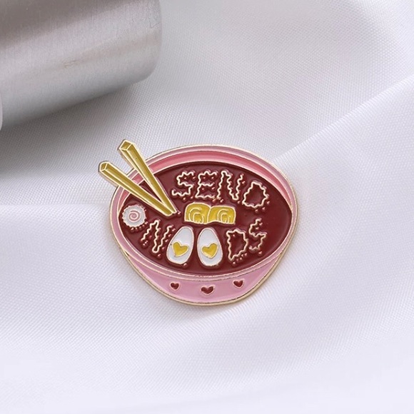 Send Nudes / Noods Enamel Pin - Picture 3 of 6